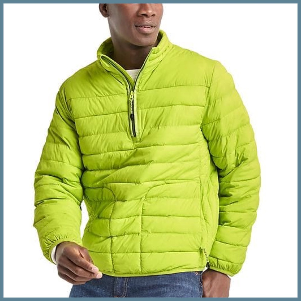 New Men’s Small Everyday Gap Light Puffer last One